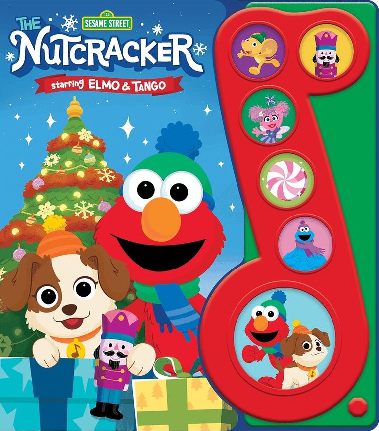 PI Kids - Sesame Street: The Nutcracker starring Elmo & Tango Sound Book, Kartonnage