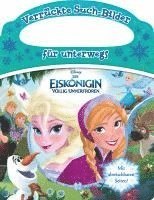 Phoenix International Publications Germany GmbH - Disney Die Eiskönigin - Verrückte Such-Bilder für unterwegs - Wimmelbuch - Pappbilderbuch mit Stift und abwischbaren Seiten ab 3 Jahren, Inbunden