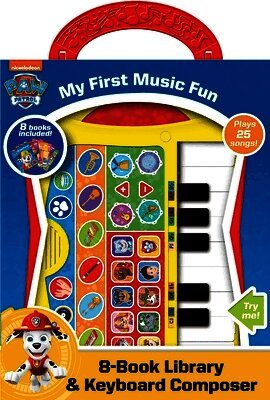 Pi Kids - Nickelodeon Paw Patrol: My First Music Fun 8-Book Library and Keyboard Composer Sound Book Set, Övrigt