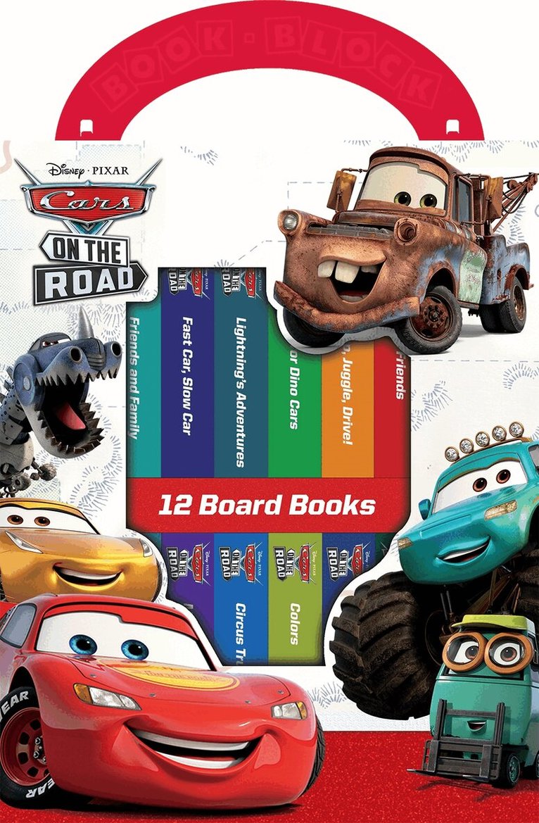 PI Kids - Disney Pixar Cars on the Road: 12 Board Books, Övrigt