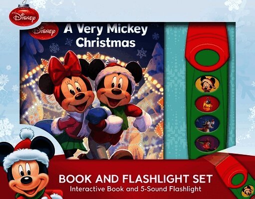 Pi Kids - Disney Mickey & Friends: A Very Mickey Christmas Book and 5-Sound Flashlight Set, Övrigt