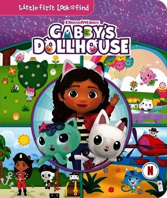 Pi Kids - DreamWorks Gabby's Dollhouse: Little First Look and Find, Kartonnage
