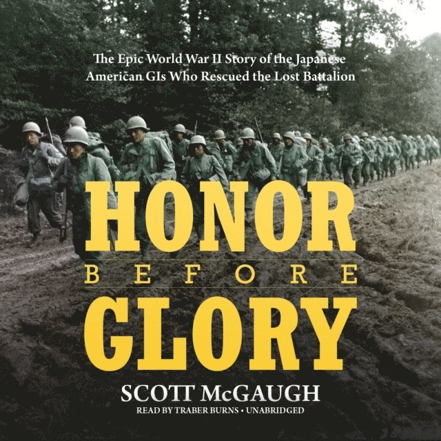 Scott McGaugh - Honor before Glory, Ljudbok