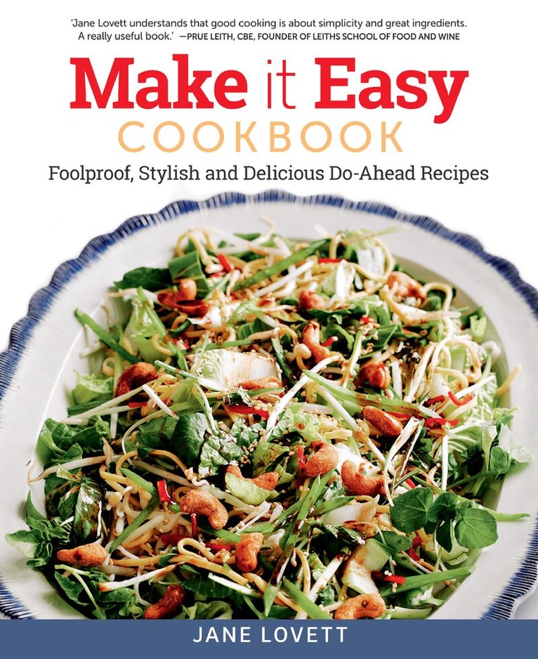 Jane Lovett - Make It Easy Cookbook, Häftad
