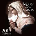 2019 Mary & the Saints Catholic Wall Calendar