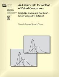 George L. Peterson, Thomas C. Brown - An Enquiry Into the Method of Paired Comparison: Reliability, Scaling, and Thurstone's Law of Comparative Judgment, Häftad. Tillgänglighet: Lägg i varukorg