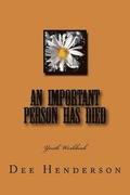 An Important Person Has Died: Youth Workbook