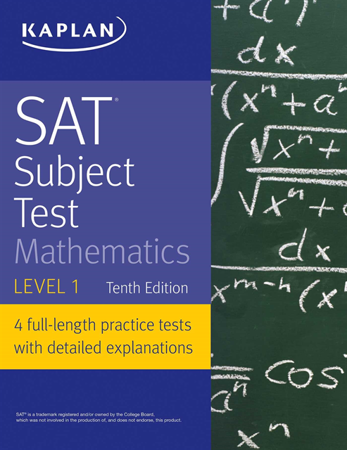 Kaplan Test Prep - SAT Subject Test Mathematics Level 1, E-bok
