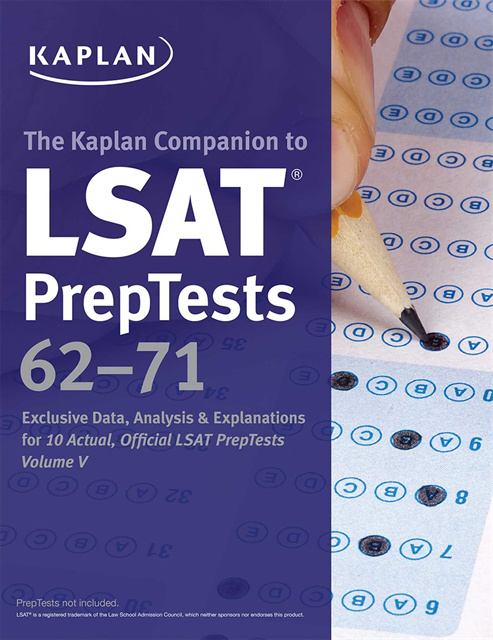 Kaplan Test Prep - Kaplan Companion to LSAT PrepTests 62-71, E-bok
