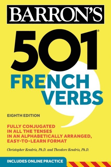 Theodore Kendris, Christopher Kendris - 501 French Verbs, Eighth Edition, E-bok. Tillgänglighet: Lägg i varukorg