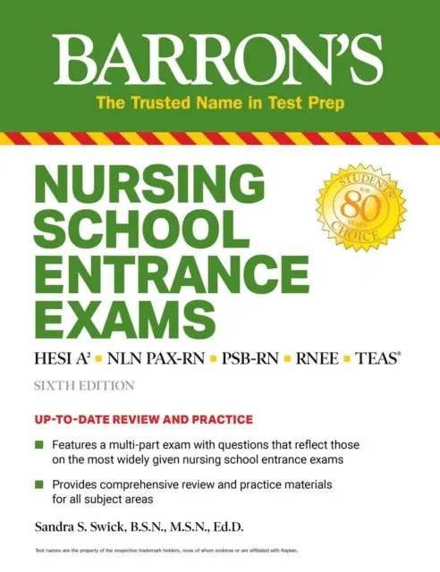 Rita R. Callahan, Sandra S. Swick - Nursing School Entrance Exams, E-bok. Tillgänglighet: Lägg i varukorg