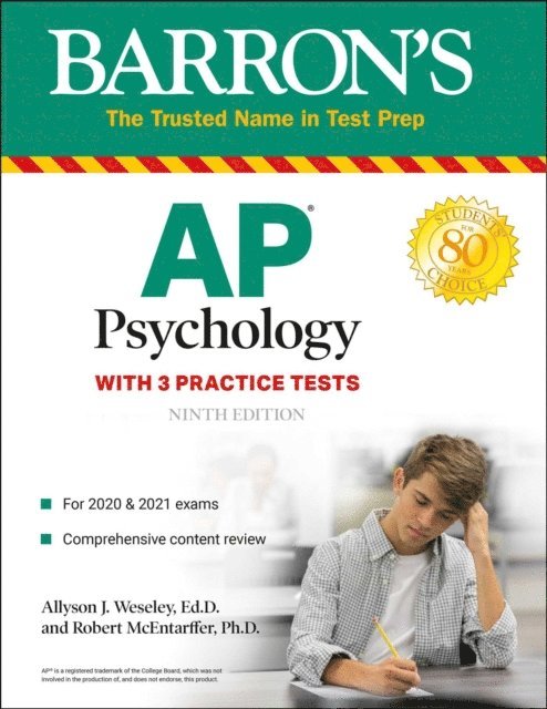 Robert McEntarffer, Allyson J. Weseley Ed.D. - AP Psychology, E-bok. Tillgänglighet: Lägg i varukorg