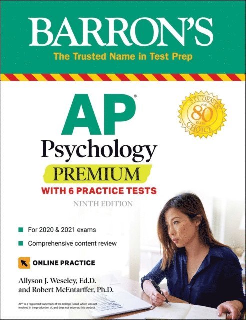 Robert McEntarffer, Allyson J. Weseley - AP Psychology Premium, E-bok