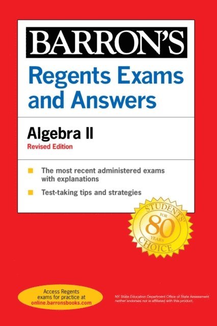 Gary Michael Rubinstein - Regents Exams and Answers: Algebra II Revised Edition, E-bok. Tillgänglighet: Lägg i varukorg
