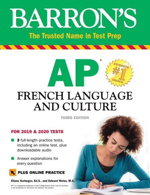 Edward Weiss, Eliane Kurbegov - AP French Language and Culture with Online Practice Tests & Audio, E-bok