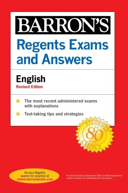 Carol Chaitkin - Regents Exams and Answers: English Revised Edition, E-bok