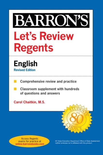 Carol Chaitkin - Let's Review Regents: English Revised Edition, E-bok
