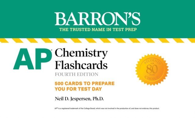 Neil D. Jespersen - AP Chemistry Flashcards, Fourth Edition: Up-to-Date Review and Practice, E-bok