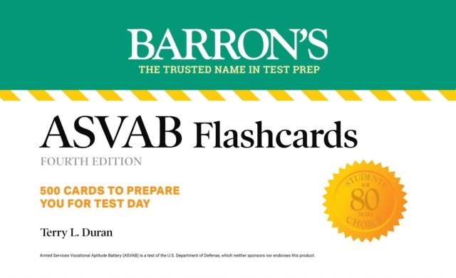 Terry L. Duran - ASVAB Flashcards, Fourth Edition: Up-to-date Practice, E-bok