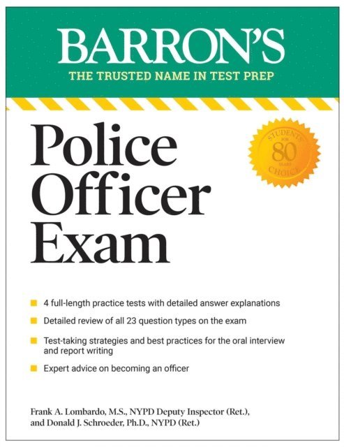 Frank A. Lombardo, Donald J. Schroeder - Police Officer Exam, Eleventh Edition, E-bok