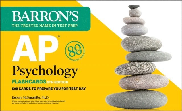 Robert McEntarffer, Barron's Educational Series - AP Psychology Flashcards, Fifth Edition: Up-to-Date Review, E-bok. Tillgänglighet: Lägg i varukorg
