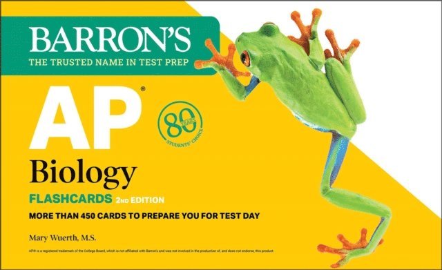 Mary Wuerth - AP Biology Flashcards, Second Edition: Up-to-Date Review, E-bok