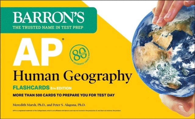 Peter S. Alagona, Meredith Marsh - AP Human Geography Flashcards, Fifth Edition: Up-to-Date Review, E-bok