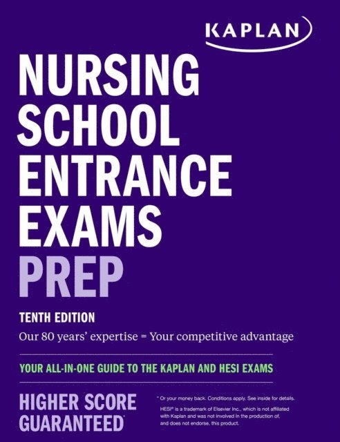 Kaplan Nursing - Nursing School Entrance Exams Prep, E-bok