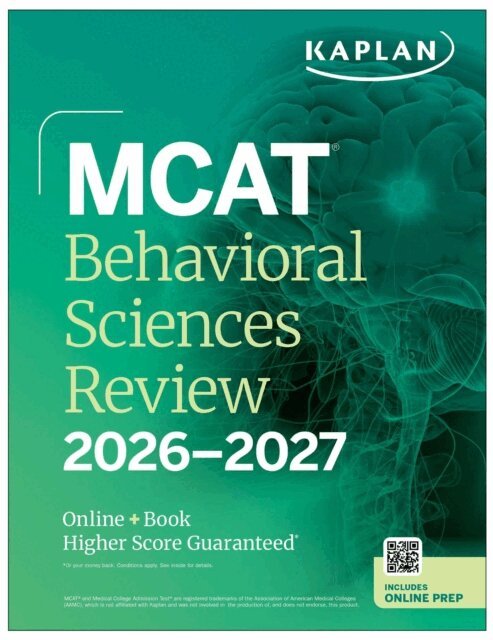 Kaplan Test Prep - MCAT Behavioral Sciences Review 2026-2027, E-bok
