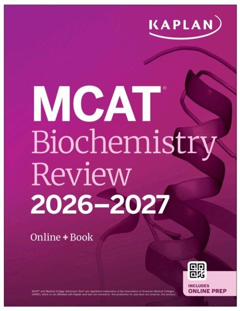 Kaplan Test Prep - MCAT Biochemistry Review 2026-2027, E-bok