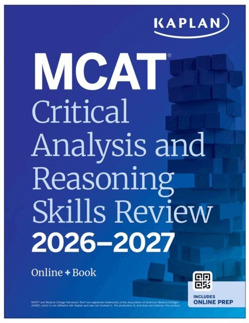 Kaplan Test Prep - MCAT Critical Analysis and Reasoning Skills Review 2026-2027, E-bok