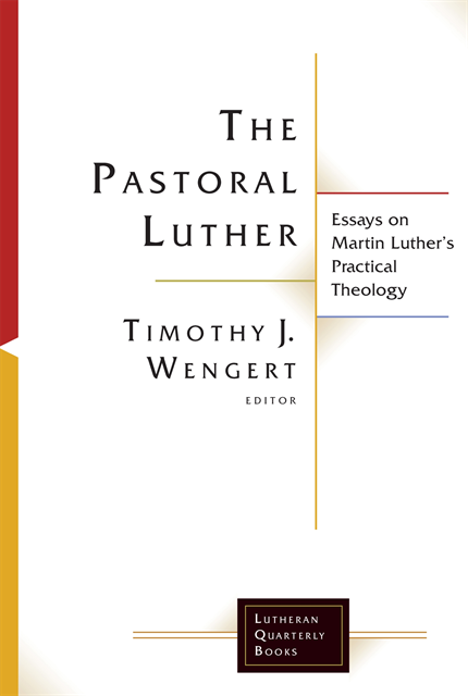 Wengert Timothy J. Wengert - Pastoral Luther, E-bok. Tillgänglighet: Lägg i varukorg