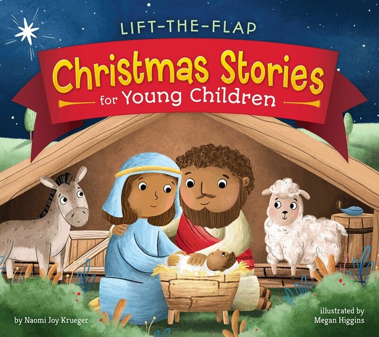 Naomi Joy Krueger - Lift the Flap Christmas Stories for Young Children, Inbunden