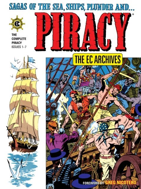 Carl Wessler - EC Archives: Piracy, E-bok