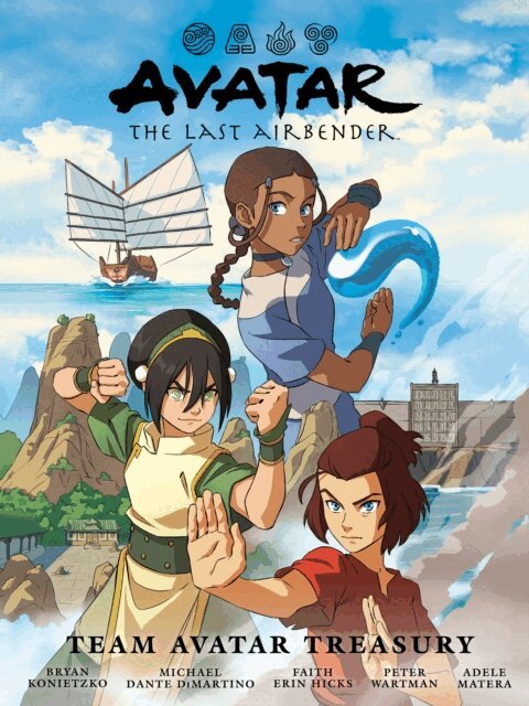 Michael Dante DiMartino, Bryan Konietzko, Faith Erin Hicks - Avatar: The Last Airbender--Team Avatar Treasury Library Edition, E-bok