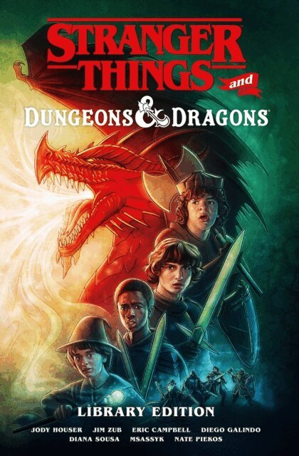 Eric Campbell, Jody Houser, Jim Zub - Stranger Things and Dungeons & Dragons Library Edition, E-bok