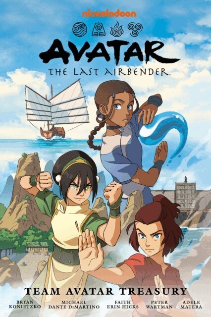 Michael Dante DiMartino, Bryan Konietzko, Faith Erin Hicks - Avatar: The Last Airbender--Team Avatar Treasury Omnibus, E-bok