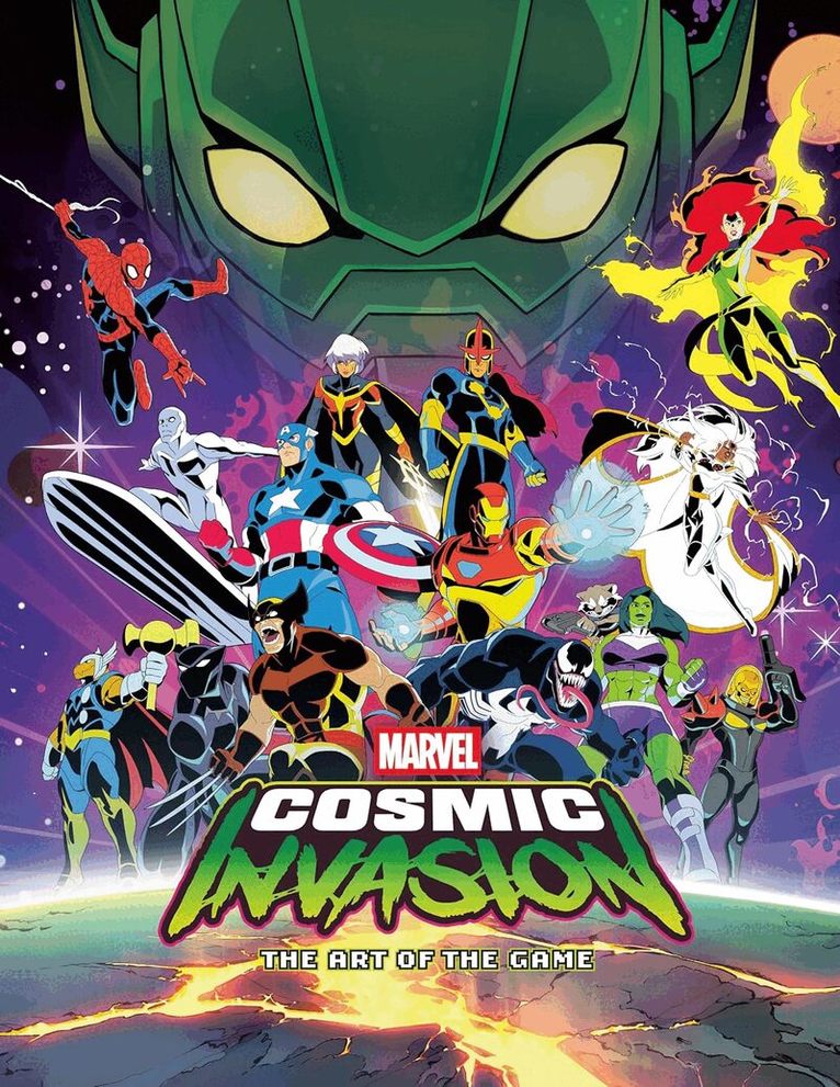 Tribute Games - Marvel: Cosmic Invasion - The Art of the Game, Inbunden