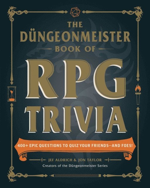 Jon Taylor, Jef Aldrich - Dungeonmeister Book of RPG Trivia, E-bok