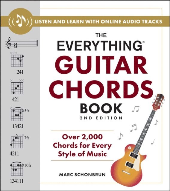 Marc Schonbrun - Everything Guitar Chords Book, 2nd Edition, E-bok