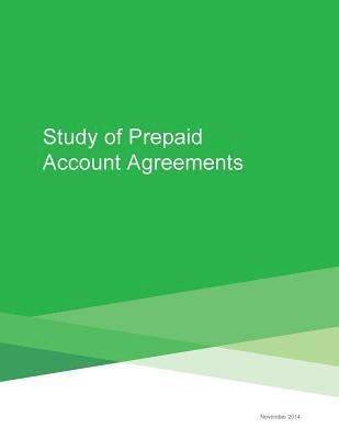 Consumer Financial Protection Bureau - Study of Prepaid Account Agreements, Häftad. Tillgänglighet: Lägg i varukorg