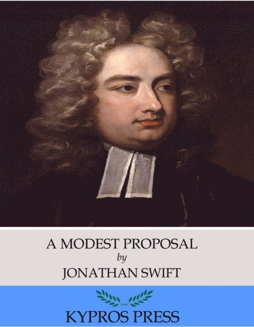 Jonathan Swift - Modest Proposal, E-bok