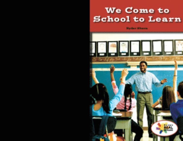 Ryder Shava - We Come to School to Learn, E-bok