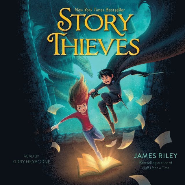 James Riley - Story Thieves, Ljudbok