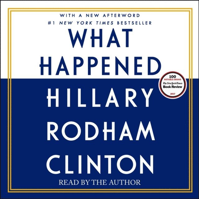 Hillary Rodham Clinton - What Happened, Ljudbok