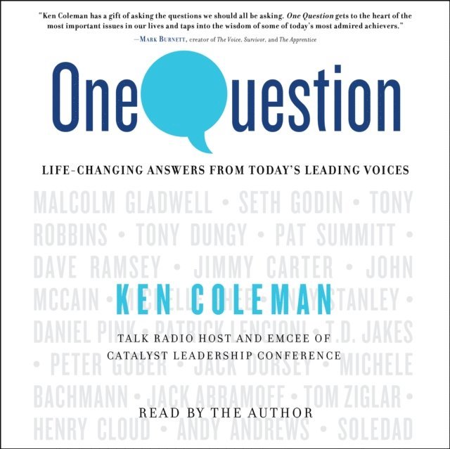 Ken Coleman - One Question, Ljudbok
