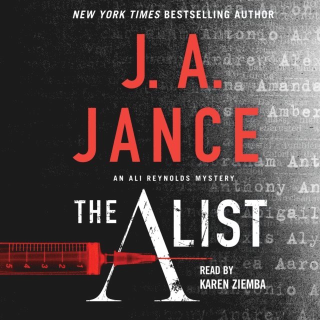 J.A. Jance - List, Ljudbok