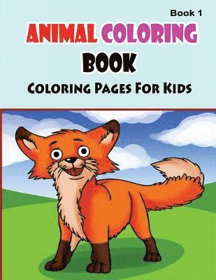 Gala Publication - Coloring Pages For Kids Animals Coloring Book 1, Häftad. Tillgänglighet: Lägg i varukorg