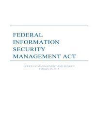 Office of Management and Budget - Federal Information Security Management Act, Häftad. Tillgänglighet: Lägg i varukorg