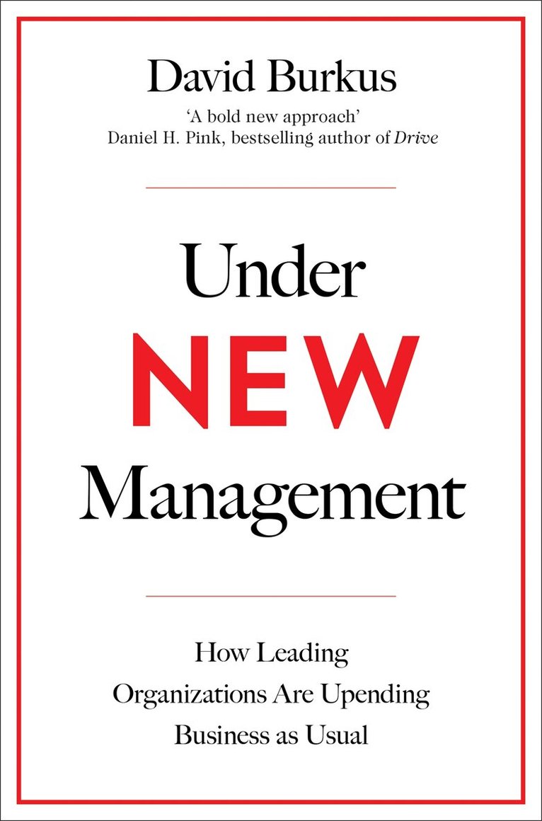 David Burkus - Under New Management, E-bok